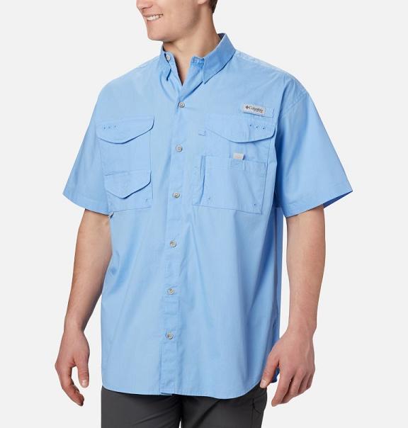 Columbia PFG Bonehead Fishing Shirts White For Men's NZ29537 New Zealand